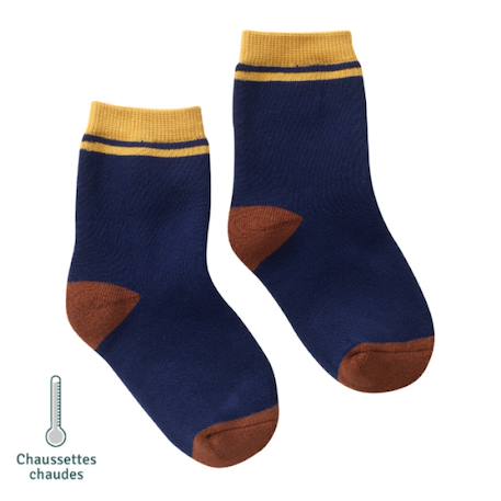 Fille-Sous-vêtement-Chaussettes sans couture unies