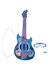 Guitare électronique lumineuse avec lunettes et micro stitch Bleu 1 - vertbaudet enfant 