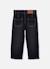 Pantalon denim garçon avec coutures Noir 2 - vertbaudet enfant 