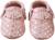 Chaussons cuir souple à franges à pois Rose 2 - vertbaudet enfant 