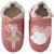 Chaussons bébé cuir souple coralie la souris Rose 1 - vertbaudet enfant 