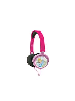Jouet-Casque stéréo filaire pliable avec limitation de volume d'écoute disney princesses
