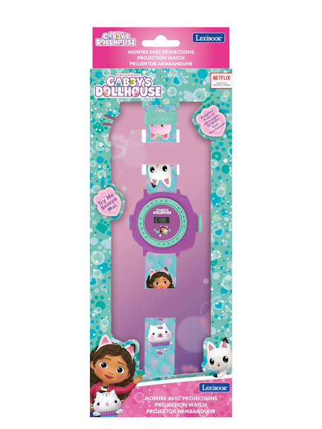 Montre digitale avec projection gabby et la maison magique Bleu 3 - vertbaudet enfant 