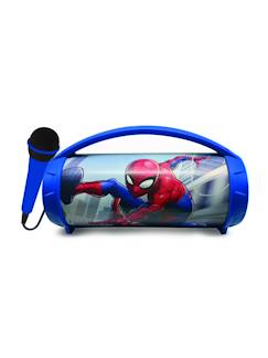 Jouet-Enceinte bluetooth lumineuse avec micro spider-man