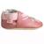 Chaussons bébé cuir souple coralie la souris Rose 2 - vertbaudet enfant 