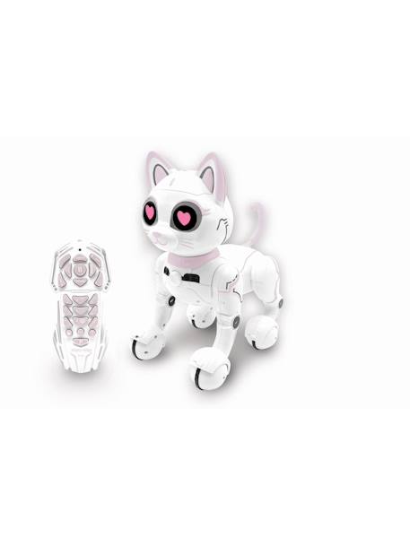 Power kitty  – mon chat robot télécommandé programmable et tactile Blanc 1 - vertbaudet enfant 