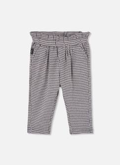 Pantalon maille carreaux fille  - vertbaudet enfant