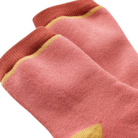 Chaussettes sans couture unies Rose 2 - vertbaudet enfant 