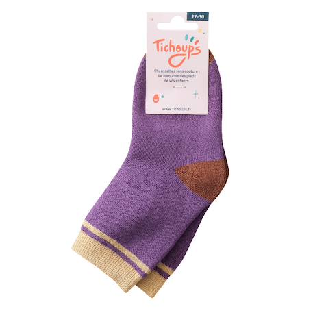 Chaussettes sans couture unies Vert 3 - vertbaudet enfant 