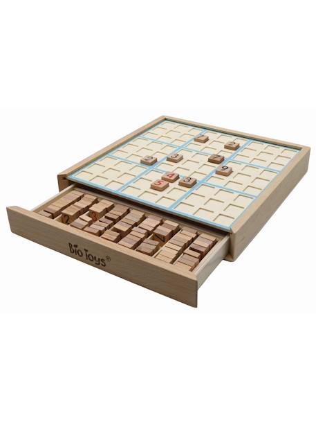 Jeu du sudoku en bois Beige 1 - vertbaudet enfant 