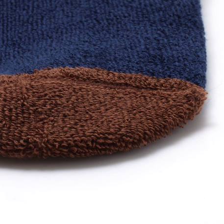 Chaussettes sans couture unies Bleu 2 - vertbaudet enfant 