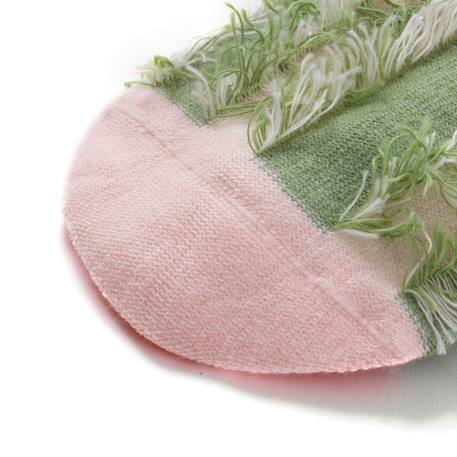 Chaussettes sans couture rayées Vert 2 - vertbaudet enfant 
