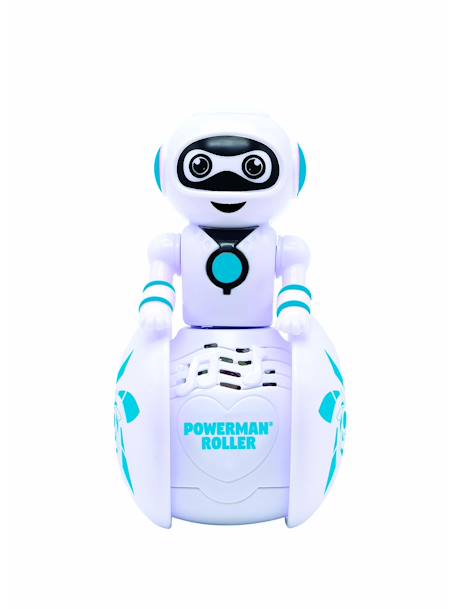 Powerman® roller - mini robot culbuto Blanc 1 - vertbaudet enfant 