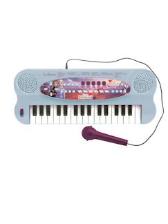 Jouet-Activités artistiques et musicales-Clavier électronique musical avec micro reine des neiges