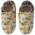 Chaussons bébé cuir souple romy et jules s'amusent Beige 1 - vertbaudet enfant 