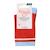 Chaussettes sans couture unies Rouge 2 - vertbaudet enfant 