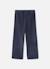 Pantalon fille en velours cotelé Bleu 2 - vertbaudet enfant 