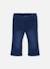 Jogger fille en molleton denim Bleu 1 - vertbaudet enfant 