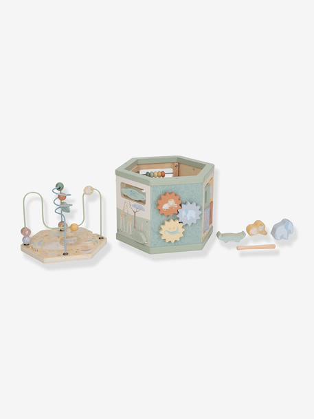 Cube d'activités hexagonal vert 4 - vertbaudet enfant 