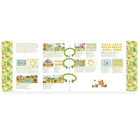 Livre d?activités busy book thème ferme Multicolore 5 - vertbaudet enfant 