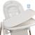 Chaise haute bébé ava plus Elegance beige+Elegance graphite 4 - vertbaudet enfant 