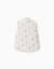 Doudoune sans manches avec motif floral et poches Blanc 2 - vertbaudet enfant 