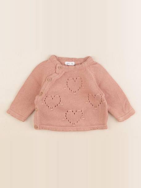 Pull - 1 mois Rose 1 - vertbaudet enfant 