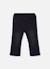 Pantalon fille molleton denim Noir 1 - vertbaudet enfant 