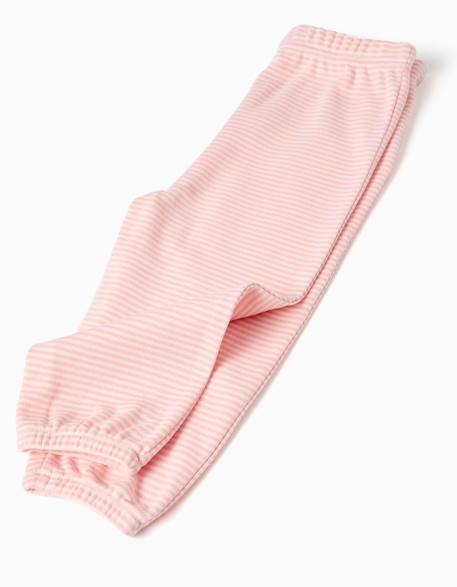 Pyjama à manches longues en coton avec fleurs imprimées Blanc 4 - vertbaudet enfant 