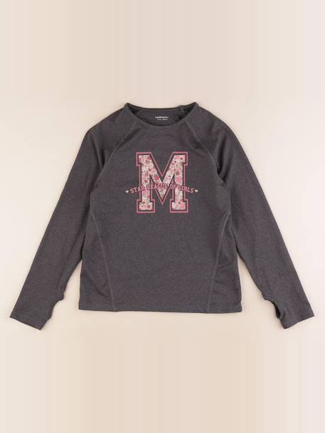 Tee-shirt - 8 ans Gris 1 - vertbaudet enfant 