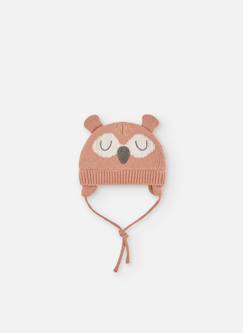 Bonnet bébé imprimé hibou  - vertbaudet enfant