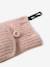 Ensemble bonnet, snood et mitaines beige poudré 7 - vertbaudet enfant 