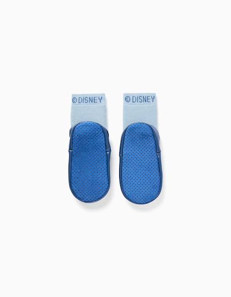 Chaussettes-chaussons avec semelle antidérapante et stitch Bleu clair 2 - vertbaudet enfant 