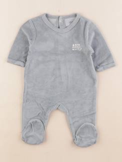 Seconde main-Fille-Pyjama, surpyjama, dors-bien-Pyjama velours - 1 mois