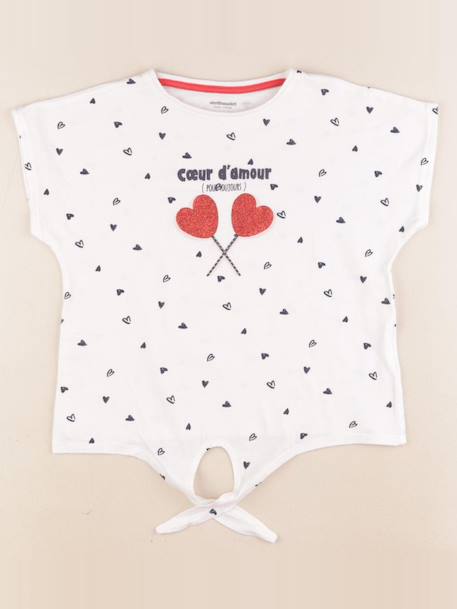 Tee-shirt - 6 ans Blanc 1 - vertbaudet enfant 