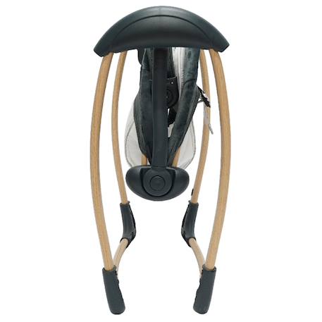 Balancelle bébé dolphy portable avec arche de jeu Gris 4 - vertbaudet enfant 