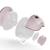 Tire-lait Kinderkraft MAMAFLOW DOUBLE électrique 4 modes mémoire 320 ml compact recharge usb-c 2 coupelles Doré+Rose 10 - vertbaudet enfant 