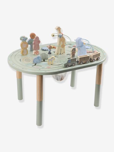 Table d'activités Safari Friends vert 2 - vertbaudet enfant 