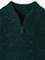Pull col montant garçon bleu chiné 5 - vertbaudet enfant 