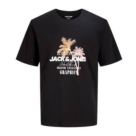 T-shirt garçon jjgradient Blanc+Noir 3 - vertbaudet enfant 