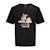T-shirt garçon jjgradient Blanc+Noir 3 - vertbaudet enfant 