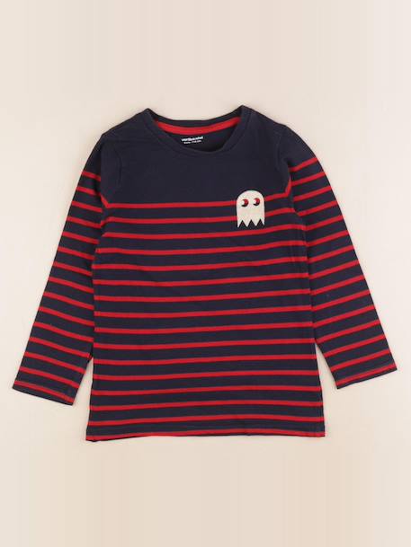 Tee-shirt - 6 ans Bleu, rouge 1 - vertbaudet enfant 
