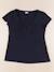 Tee-shirt grossesseallaitement - 38 à 40 Bleu 1 - vertbaudet enfant 