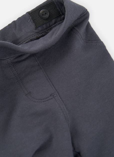 Pantalon fille en molleton Gris 3 - vertbaudet enfant 