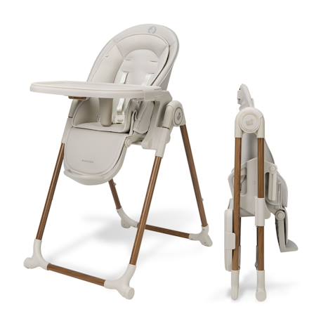 Chaise haute bébé ava plus Elegance beige+Elegance graphite 1 - vertbaudet enfant 