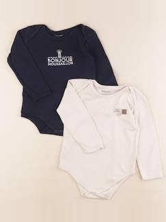 Seconde main-Garçon-Body-Lot de 2 bodies en coton - 36 mois
