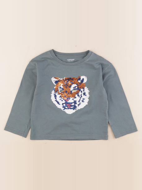 Tee-shirt - 4 ans Vert 1 - vertbaudet enfant 