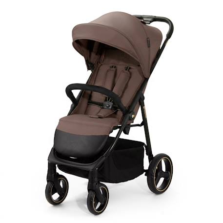 Poussette TRIG 3 Pliable d’Une Main jusqu’à 25 kg avec Dossier Allongé, Grandes Roues et Capote Imperméable Beige+Gris+Marron+Noir 13 - vertbaudet enfant 