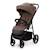 Poussette TRIG 3 Pliable d’Une Main jusqu’à 25 kg avec Dossier Allongé, Grandes Roues et Capote Imperméable Beige+Gris+Marron+Noir 13 - vertbaudet enfant 