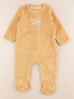 Seconde main-Garçon-Pyjama, surpyjama, dors-bien-Pyjama velours - 9 mois